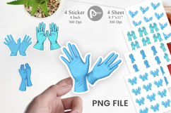 Medical Gloves Sticker Product Image 1