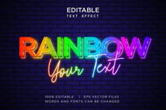 neon sign text effect Product Image 1