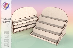 Heavy Duty Display Stand SVG with Drawers 6.3mm Product Image 1