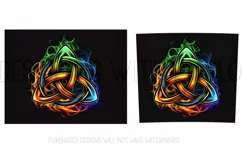 Celtic Tumbler, Glowing Celtic Symbol 20oz Tumbler Design 11 Product Image 2