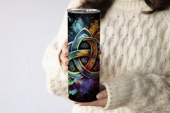 Celtic Tumbler, Glowing Celtic Symbol 20oz Tumbler Design 3 Product Image 3