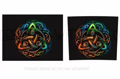 Celtic Tumbler, Glowing Celtic Symbol 20oz Tumbler Design 9 Product Image 2