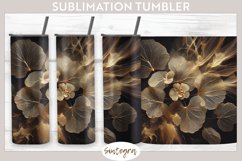 Glowing Periwinkles v6 Tumbler Sublimation 20 oz Skinny Product Image 1