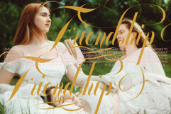 GLOWING ROMANCE - Elegant Script Calligraphy Font Product Image 10