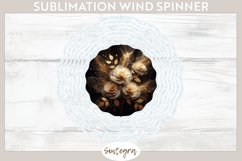 Glowing Roses v3 Wind Spinner Sublimation Product Image 1