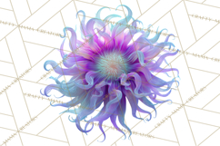 Neon Ocean Dwellers Clipart,Vibrant Sea Life Png Product Image 2