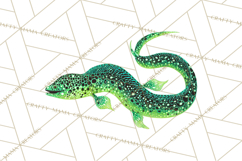 Neon Ocean Dwellers Clipart,Vibrant Sea Life Png Product Image 5