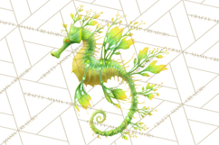 Neon Ocean Dwellers Clipart,Vibrant Sea Life Png Product Image 2