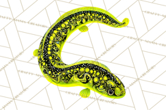 Neon Ocean Dwellers Clipart,Vibrant Sea Life Png Product Image 2