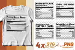 4x Funny Quotes Animal Lover Club Walkies Furs SVG Cut Files Product Image 1