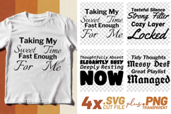 4x Inspirational Quotes SVG Cricut Cut File Design Product Image 1