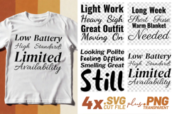 Funny Sarcastic Quotes SVG Cricut Cut File Design Product Image 1