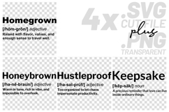 4x Empowering Quotes SVG Cricut Shirt Design Files Product Image 1