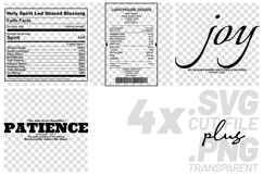 4x Inspirational Quotes Joy Blooms SVG Cut Files Hope Spirit Product Image 1