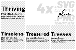 4x Inspirational Quotes SVG Cricut Shirt Design Files Product Image 1