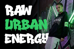 Gloze - Graffiti Webfont Urban Melt Style for Headlines Product Image 6