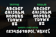 Gloze - Graffiti Font | Urban Melt Drip Style Product Image 7