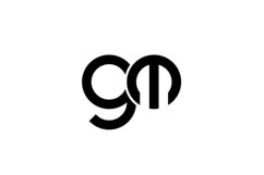 GM Logo design Product Image 1