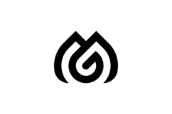 GM MG Logo Design Product Image 1