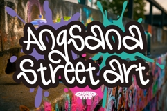 Goder Mother | Handwritten Graffiti Webfont Product Image 3