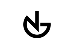 GN NG Logo Design Product Image 1