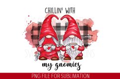 Valentine day gnomes Sublimation , 09 png designs Product Image 2