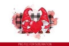 Valentine day gnomes Sublimation , 09 png designs Product Image 6