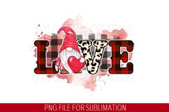 Valentine day gnomes Sublimation , 09 png designs Product Image 9