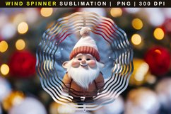 3D Gnome Wind Spinner Sublimation Product Image 1