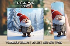 Christmas Gnome Tumbler Wrap 20 Oz Product Image 1