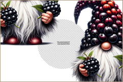 Gnomes png|Gnome with blackberry sublimation| gnome berries Product Image 3