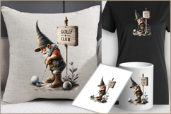 Gnome GOLF|Gnome GOLF sublimation | GOLF Club| playing golf Product Image 3