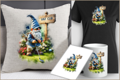 Gnome GOLF|Gnome GOLF sublimation | GOLF Club| playing golf Product Image 3