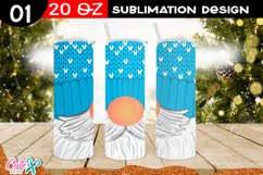 Christmas Gnomes Sublimation Tumblers Bundle Product Image 2