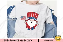 gnome 4th of july svg, Patriotic Gnomes Independence Day Product Image 5