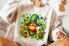 St Patrick&#039;s Day Gnome PNG, Lucky Day PNG, Shamrock PNG Product Image 3