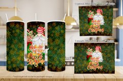 Gnome Believe in the Magic of Christmas 20oz Tumbler Wrap Product Image 2