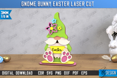 Gnome Bunny Easter |Easter Bunny | Easter Design| Home Décor Product Image 1