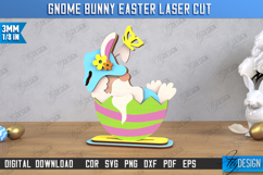 Gnome Bunny Easter |Easter Bunny | Easter Design| Home Décor Product Image 1