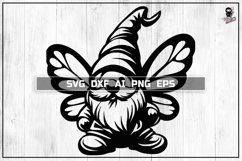 Gnome Butterfly SVG, Wings Cut File Product Image 1