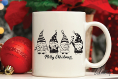 Christmas Svg, Merry Christmas Gnome Svvg Dsign, Gnome Svg Product Image 7
