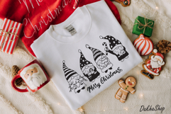 Christmas Svg, Merry Christmas Gnome Svvg Dsign, Gnome Svg Product Image 5