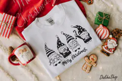Christmas Svg, Merry Christmas Gnome Svvg Dsign, Gnome Svg Product Image 5