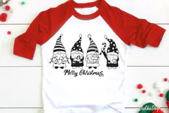 Christmas Svg, Merry Christmas Gnome Svvg Dsign, Gnome Svg Product Image 4