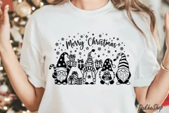 Christmas Svg Christmas Gnomes Svg Merry Christmas Gnome Svg Product Image 5