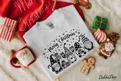 Christmas Svg Christmas Gnomes Svg Merry Christmas Gnome Svg Product Image 6