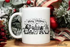 Christmas Svg Christmas Gnomes Svg Merry Christmas Gnome Svg Product Image 11
