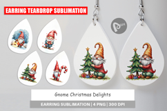 Gnome Christmas Delights Earring Product Image 1