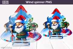 Christmas Gnome Wind Spinner | Gnome Wind Spinner Product Image 1