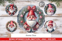 Wind Spinner Gnome Claus Product Image 1
